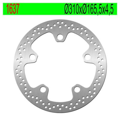 Disque de freins NG Brake Disc 310/165.5/4.5mm (5 trous)