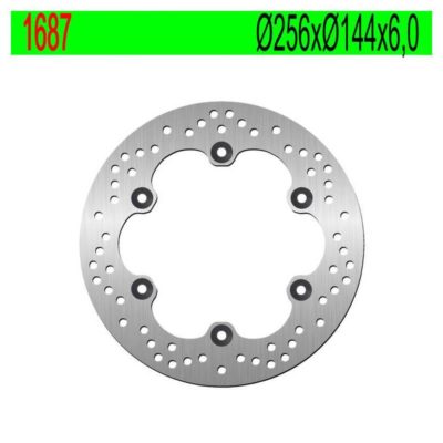 Disque de freins NG Brake Disc 256/144/6mm (6 trous)