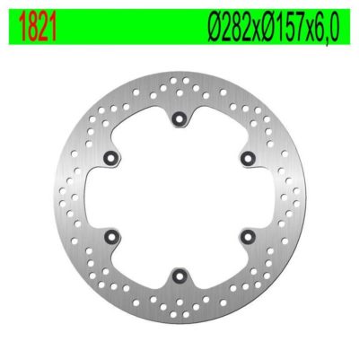 Disque de freins NG 282/157/6mm 6 trous