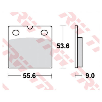 Plaquettes de frein TRW-Lucas MCB819 semi-metal