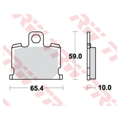 Plaquettes de frein TRW-Lucas MCB521 semi-metal