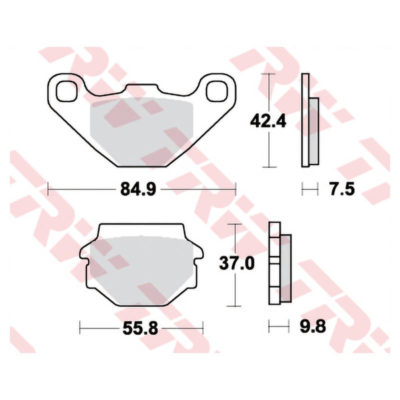 Plaquettes de frein TRW-Lucas Sinter-Offroad