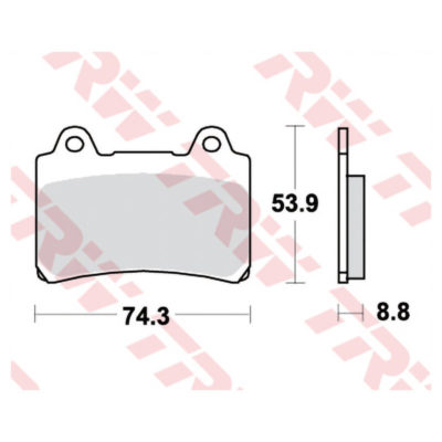 Plaquettes de frein Lucas