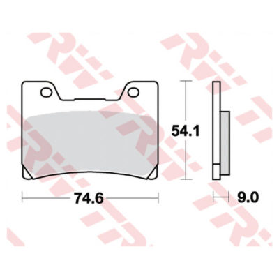 Plaquettes de frein Lucas