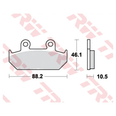Plaquettes de frein Lucas