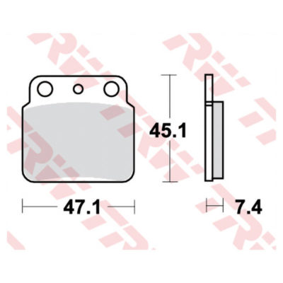 Plaquettes de frein Lucas