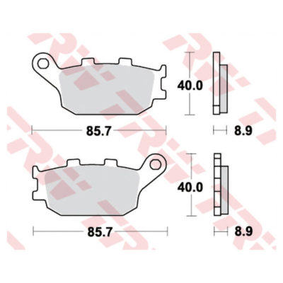 Plaquettes de frein Lucas