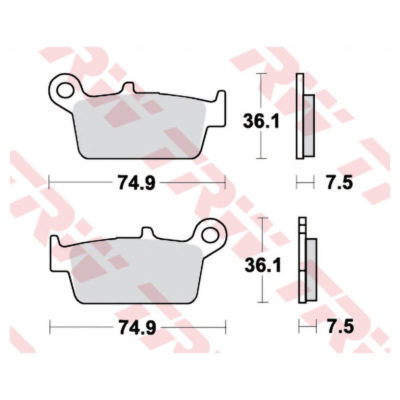 Plaquettes de frein Lucas