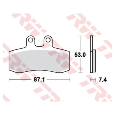 Plaquettes de frein Lucas