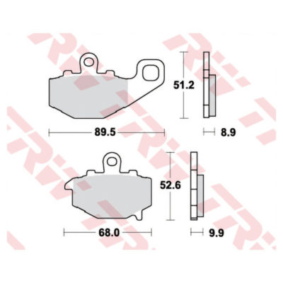 Plaquettes de frein Lucas