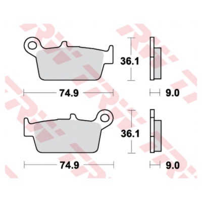 Plaquettes de frein Lucas