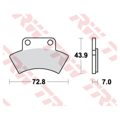 Plaquettes de frein Lucas