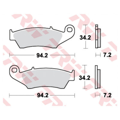 Plaquettes de frein Lucas