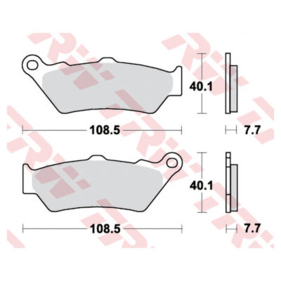 Plaquettes de frein Lucas