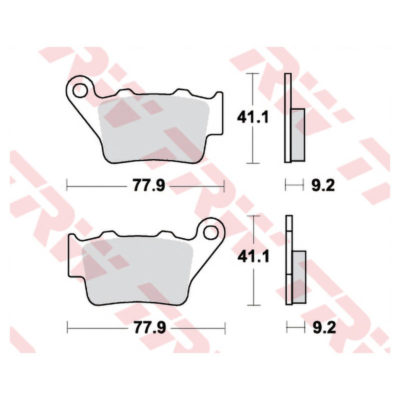 Plaquettes de frein Lucas