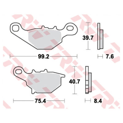 Plaquettes de frein Lucas