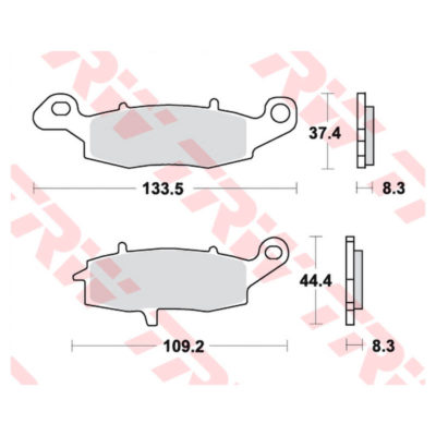 Plaquettes de frein Lucas