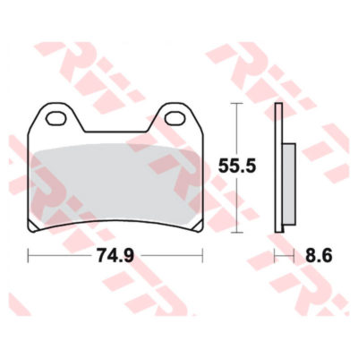 Plaquettes de frein Lucas