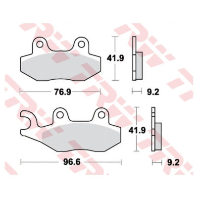 Plaquettes de frein Lucas
