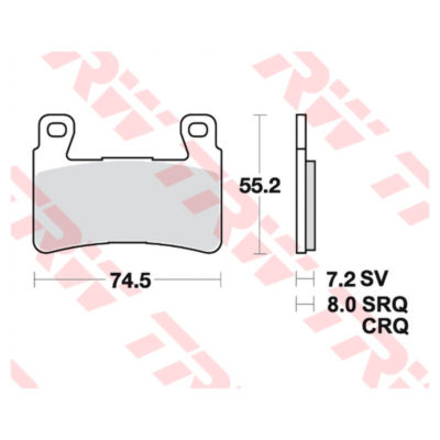 Plaquettes de frein Lucas