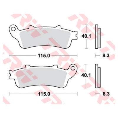 Plaquettes de frein Lucas