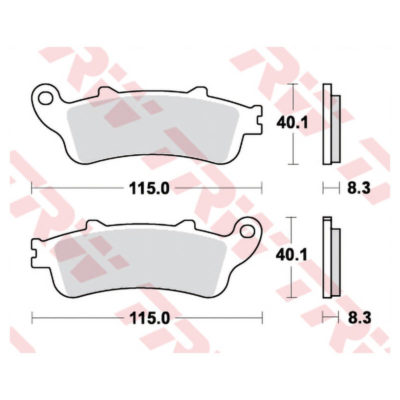 Plaquettes de frein Lucas