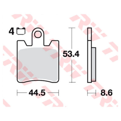 Plaquettes de frein Lucas