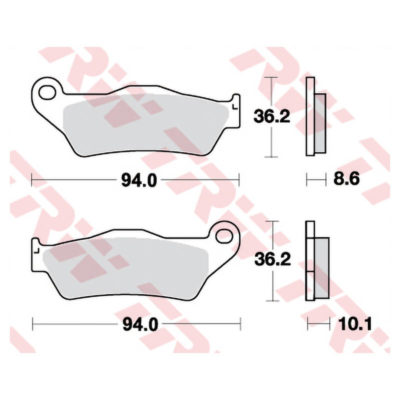 Plaquettes de frein Lucas