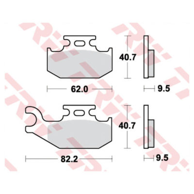 Plaquettes de frein Lucas
