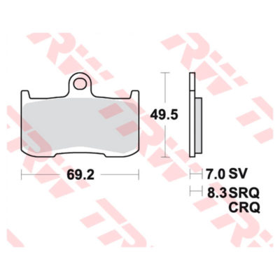 Plaquettes de frein Lucas