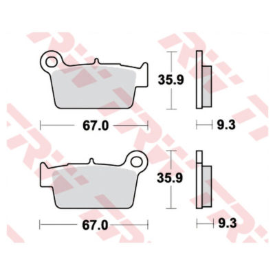 Plaquettes de frein Lucas