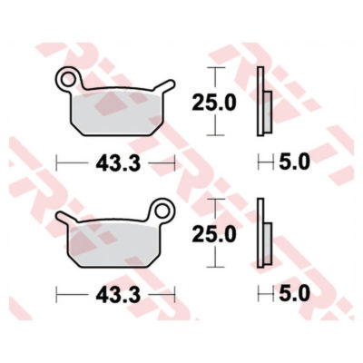Plaquettes de frein Lucas