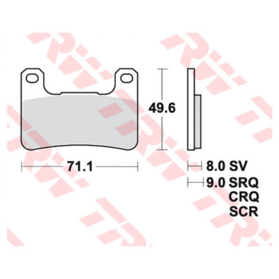 Plaquettes de frein Lucas