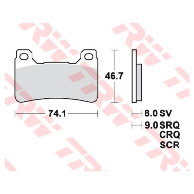 Plaquettes de frein Lucas