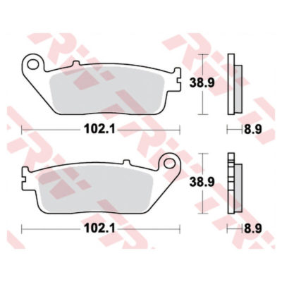 Plaquettes de frein Lucas