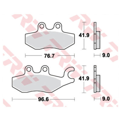 Plaquettes de frein Lucas