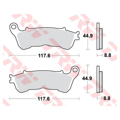 Plaquettes de frein Lucas