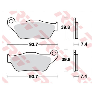 Plaquettes de frein Lucas