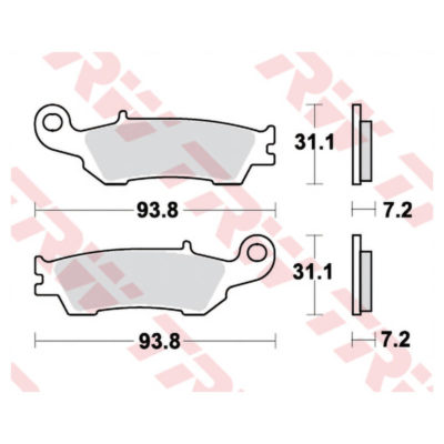 Plaquettes de frein Lucas