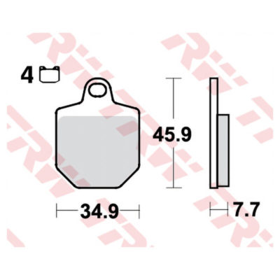 Plaquettes de frein Lucas