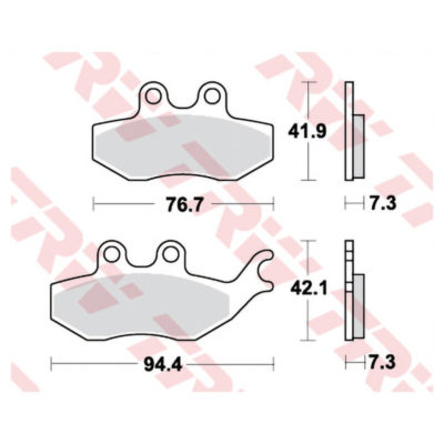 Plaquettes de frein Lucas