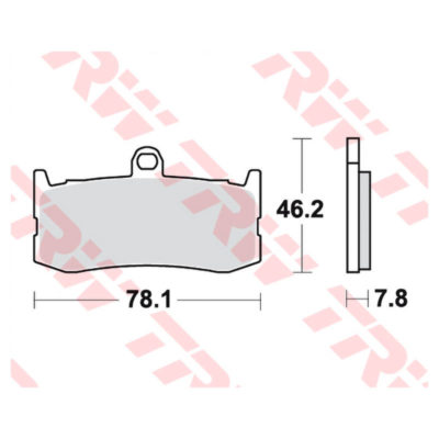 Plaquettesdefrein Lucas MCB8165SV sinter
