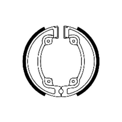 Mâchoires de freins Lucas MCS 826 (130 x 25 mm)