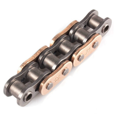 Chaîne 530 DC 530MZX2-G 122L, QX-Ring, ultra-renforcée, or