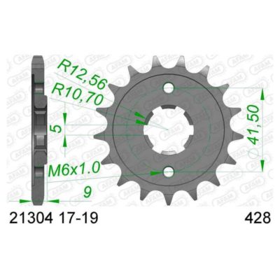 Pignon Yamaha 428/19D
