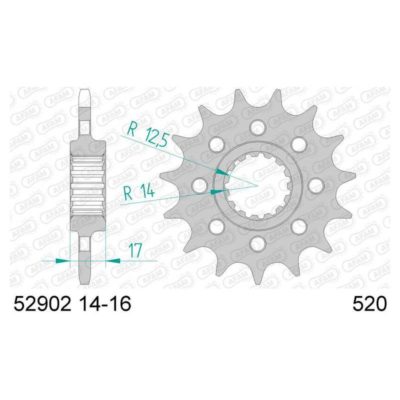 Pignon Ducati 520/14Z