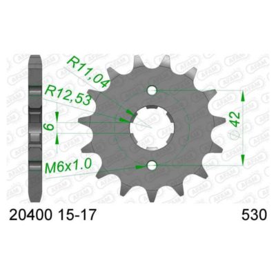 Pignon Honda 530/16D