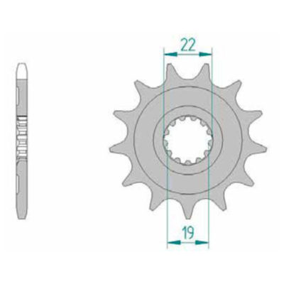 Pignon Husqvarna 520/12D