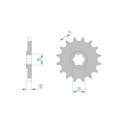 Pignon Hyosung  428/13D