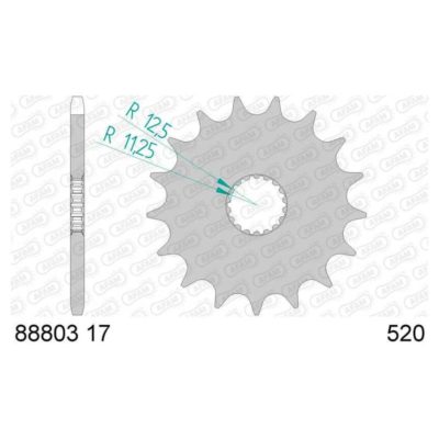 Pignon AFAM 520/17D